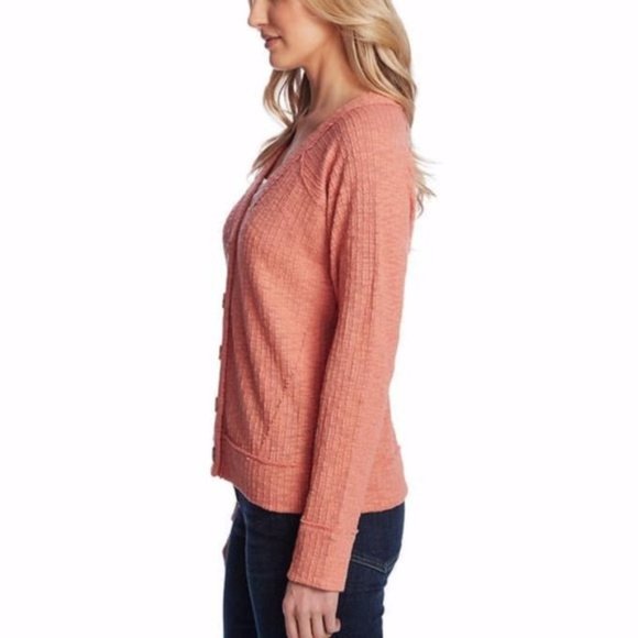 two by vince camuto Button Slub Knit Cardigan - Picture 2 of 3